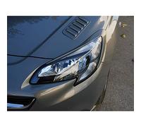 Motordrome Headlight Eyebrows compatible with Opel Corsa E 2014-2019 (ABS)