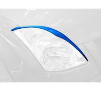 Motordrome Headlight Eyebrows compatible with Suzuki Swift II 2005-2010 (ABS)