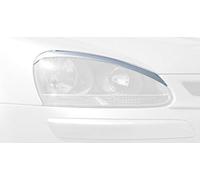 Motordrome Headlight Eyebrows compatible with Volkswagen Golf V 2003-2008 & Jetta 2005-2010 (ABS)