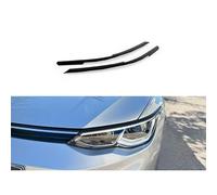 Motordrome Headlight Eyebrows compatible with Volkswagen Golf VIII 2020-2024 (ABS)