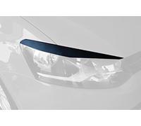 Motordrome Headlight Eyebrows compatible with Volkswagen Polo 6R & 6C 2009-2017 (ABS)