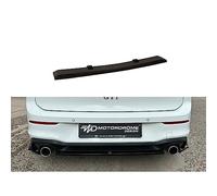 Motordrome Rear bumper skirt (Diffuser) compatible with Volkswagen Golf VIII (CD1) GTI 2020- (ABS Gloss black)