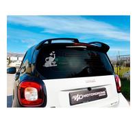 Motordrome Roof Spoiler compatible with Smart Fortwo (453) 2014-2024 (PU)