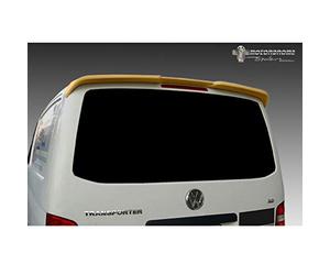 Motordrome Roof spoiler compatible with Volkswagen Transporter T5 2003-2015 (Models wih rear hatch) (PU)