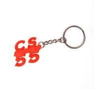 Motoreco CS 55 Red keychain | Made From Repurposed Waste Plastic | F1 Formula 1 Gift