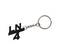 Motoreco LN 4 Black keychain | Made From Repurposed Waste Plastic | F1 Formula 1 Gift