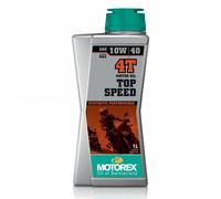 Motorex Top Speed Synthetic 4 Stroke Motorcycle Motor Bike Oil - 10w40 - 1 Litre