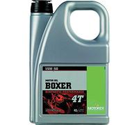 Motorex Boxer 4T 15W/50 Motorbike Oil 4ltr