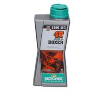 Motorex Boxer 4T 15W50 Synthetic Hochleistungs-Motorenoel 1Liter Bottle