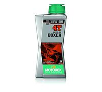 MOTOREX Boxer 4T 15W50 Synthetic High Performance Engine Tank 1 Liter Bottle