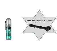 MOTOREX CHAIN LUBE ROAD 500ML WITH FREE HARVARD CLEANING BRUSH