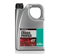 Motorex SAE 10W/60 Cross Power 4T Engine Oil, 4 Litres