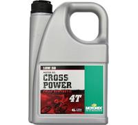 MOTOREX Cross Power 4T Engine Oil 10W50 JASO MA2 API SN/SM/SL - 4L 4 Litres