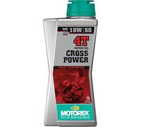 Motorex Cross Power 4T Oil - 10W50-1L. 401-100 by Motorex