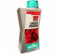 Motorex Cross Power Synthetic 2 Stroke Oil 1 Litre for MOTOCROSS ENDURO Bikes