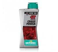 Motorex Cross Power Synthetic 4T 10w60 Motorcycle Engine Oil 1 Litre