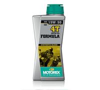 Motorex Formula 4T Premium Semi Synthetic Motorcycle Engine Oil 15w/50 1 Litre