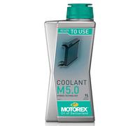 Motorex Coolant M5.0 82.114010 Hybrid (HOAT) Ready to Use Turquoise 1L