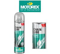 Motorex Road Strong White Motorcycle Motorbike Chain Lube Spray - 500ml