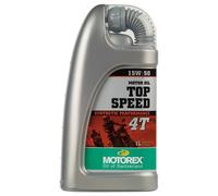 Motorex Top Speed Synthetic 15W/50 4T Engine Oil 1 Litre for KTM 390 Duke 13-20
