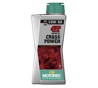 Motorex Synthetic Motor Oil 10W50 Cross Power 4T 1 Liter