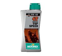 Motorex Top Speed 4T 5/40 Synthetic Motorbike Engine Oil 1 Litre