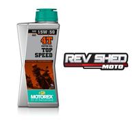 Motorex Top Speed 4T 4 Stroke Oil Racing oil 15W/50 JASO MA 2 KTM EXCF 450