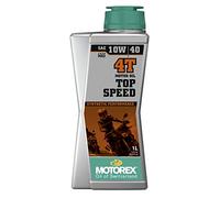 Motorex Top Speed Synthetic 4 Stroke Motorcycle Motor Bike Oil - 10w40 - 1 Litre