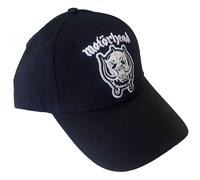 Motorhead Baseball Cap Warpig Band Logo England new Official Black Strapback