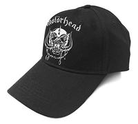 Motorhead Baseball Cap Warpig Band Logo England Official Black Strapback