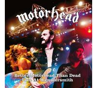 Motorhead Better Than Dead - Live At Hammersmith 4LP in Black Motorhead Black
