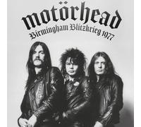 MOTORHEAD BIRMINGHAM BLITZKRIEG 1977 (RED W/ BLACK SPLATTER VINYL 2LP) sealed