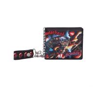 Nemesis Now Unisex's B6607B24 Motorhead Bomber Bi-Fold Wallet, Jet Black, 9.3cm