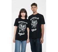 Motorhead England Band Logo T-Shirt in Black | Size: Large Motorhead Black L
