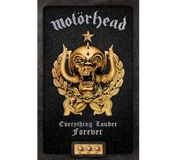 Motorhead Everything Louder Forever Textile Poster in Black Motorhead Black