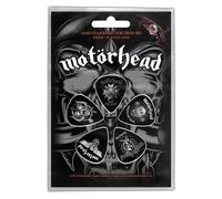 Motorhead Guitar Pick Plectrum Pack X 5 Bad Magic Black Motorhead Black