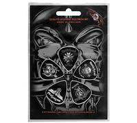 Motorhead Guitar Pick Plectrum Pack X 5 Bad Magic Official Black One Size