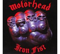 Motorhead Iron Fist 1LP in Black Motorhead Black