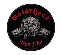 Motorhead Iron Fist Skull Woven Patch