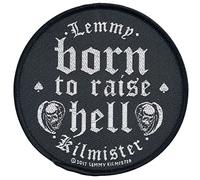 Motorhead Lemmy Born To Raise Hell Black Patch