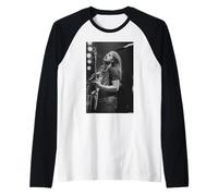 Motorhead Lemmy Kilmister Live 1979 By Simon Fowler Raglan Baseball Tee