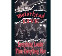 MOTORHEAD LIVE EVERYTHING LOUDER THAN EVERYTHING ELSE DVD Music Concert New UK R