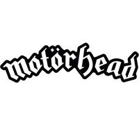Motorhead Logo Sticker - Motorhead Logo with White Background, Orignal Artwork Vinyl - Decal STICKER - 2" x 7"