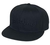 Motorhead - Logo & Warpig Men's Snapback Cap - Black
