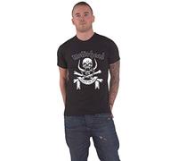 Motorhead 'March Or Die Lyrics' (Black) T-Shirt (Medium)