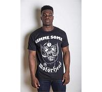 Motorhead Men Gimme Some Short Sleeve T-Shirt, Black, Large