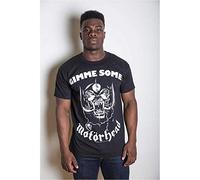 Motorhead Men Gimme Some Short Sleeve T-Shirt, Black, Small