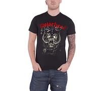 Motorhead Men Playing Card Short Sleeve T-Shirt, Black, XX-Large