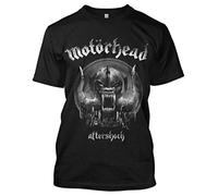 Motorhead Men's DS EXL Aftershock Short Sleeve T-Shirt, Black, Small