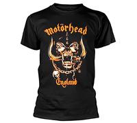 Motorhead Men's Mustard Pig Short Sleeve T-Shirt, Black, X-Large